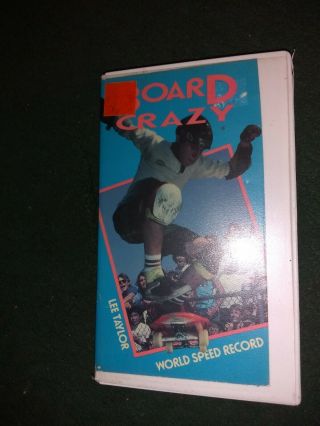 Skateboard Vhs Board Crazy Vintage Guinness World Record 1988 Classic Hawk