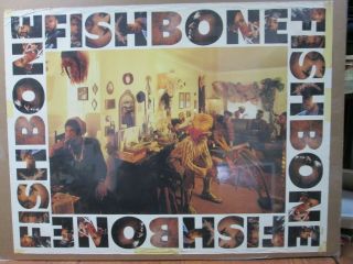 Vintage Fishbone Band Punk Ska Soul Funk Rock Poster 12912