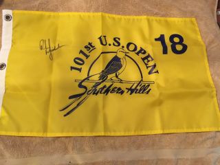 Phil Mickelson Signed 101st Us Open Southern Hills Masters Autograph