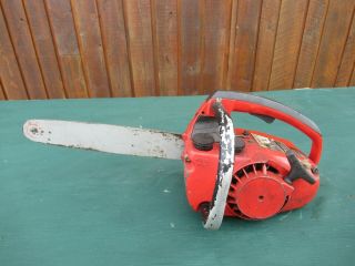 Vintage Homelite Xl Chainsaw Chain Saw With 13 " Bar