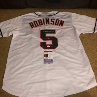 Brooks Robinson Signed Autographed Baltimore Orioles Baseball Jersey - Jsa