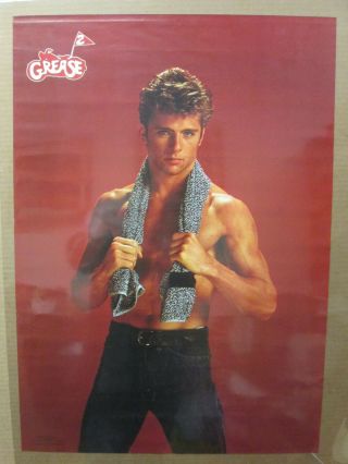 Vintage 1982 Maxwell Grease 2 Movie Hot Guy Poster 8054