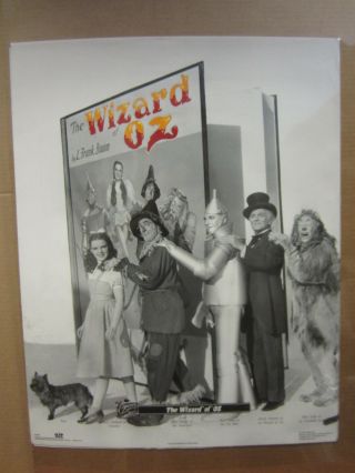 Vintage 1989 The Wizard Of Oz Poster 4746