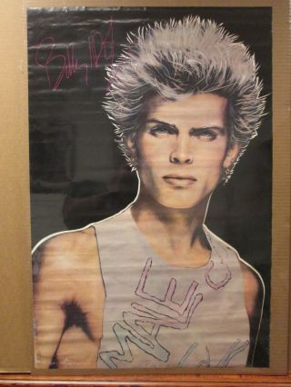 Vintage 1983 Billy Idol Poster 7153