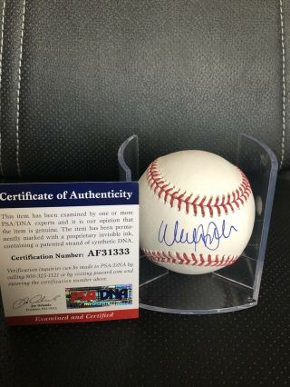 Walker Buehler Signed Autographed Baseball Los Angeles Dodgers Mlb Psa Dna