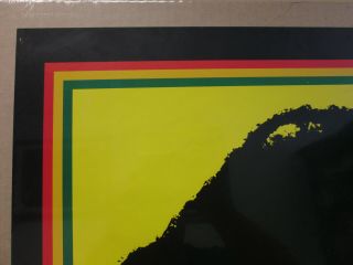 vintage 1990 Bob Marley memorial poster 1945 - 1981 7972 3