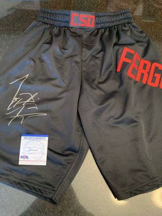 Tony Ferguson Ufc Autographed Signed Shorts Trunks Psa/dna Khabib