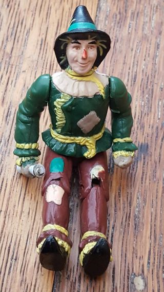 The Wizard Of Oz - Vintage Action Figure Scarecrow (1988) Mgm / Turner 4 "