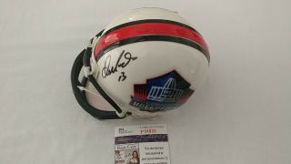 Miami Dolphin Dan Marino Autographed Signed Hof Hall Of Fame Mini Helmet Jsa