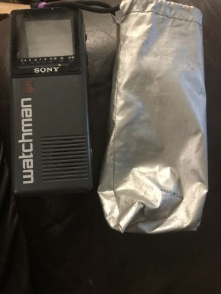 Sony Vintage Watchman Fd - 10a 1987 Not