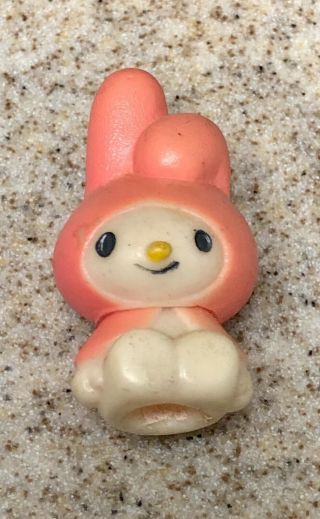 Rare Vintage Sanrio Pink Bunny Rabbit Japan Hello Kitty Pencil Top