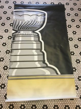 Stanley Cup Playoffs Buckle Up Baby Pittsburgh Penguins 32x57 Banner 2 Sided