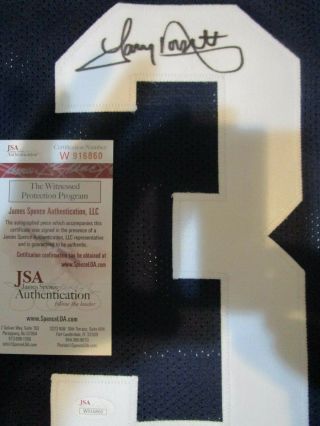 Tony Dorsett 33 Dallas Cowboys Auto Autographed Signed Football Jersey JSA 3