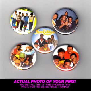 Edition - 1.  5 " Pins / Buttons (vintage Rnb Bell Biv Devoe Bobby Brown Poster