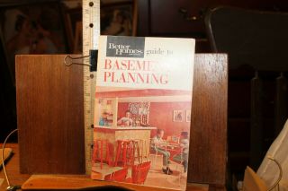 Vintage 1968 Better Homes & Gardens Guide To Basement Planning Booklet