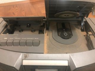 Panasonic Boombox RX - DS5 AM/FM Stereo CD Cassette Vintage Player 2