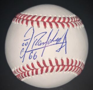 Randy Arozarena Signed Autographed Romlb Baseball Tampa Bay Rays Stl Cardinals
