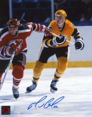Mario Lemieux Pittsburgh Penguins Autographed Signed 8x10 Photo