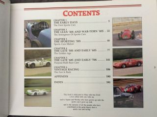 Vintage & Historic Racing Cars by Alex Gabbard 1986 1st Printing Hardcover 2