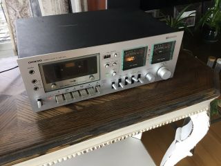Vintage Onkyo Ta - 630d Stereo Cassette Tape Deck,  Needs Belts