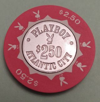 Vintage $2.  50 Playboy Casio Chip Atlantic City,  Nj Casino Closed 1984