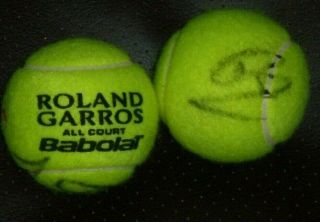 Rafael Nadal Autographed Roland Garros French Open Tennis Ball