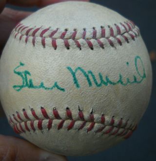 Stan Musial Autograph Signed Vintage Rawlings Stan Musial Pro Baseball