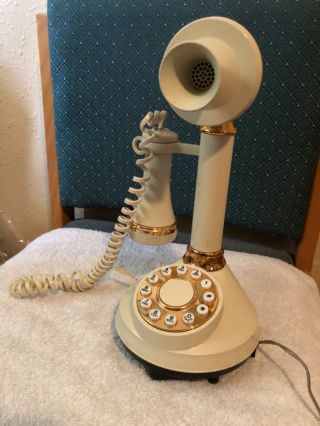 Vintage 1973 Deco - Tel Candlestick Telephone