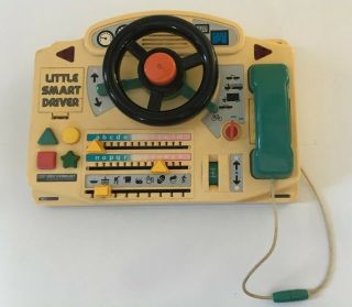 Vtg 1989 Vtech Little Smart Driver Driving Electronic Talking Activity Center