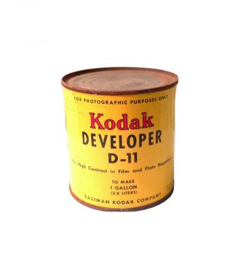 Vintage Can Of Kodak Developer D - 11