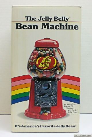The Jelly Belly Bean Machine Vintage Coin Operated Candy Dispenser L@@k
