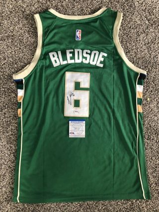 Eric Bledsoe Signed Milwaukee Bucks Authentic Jersey Psa