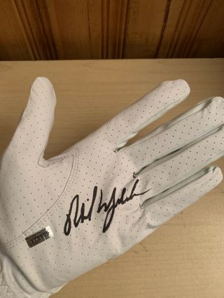 Callaway Golf Glove Signed By Phil Mickelson.