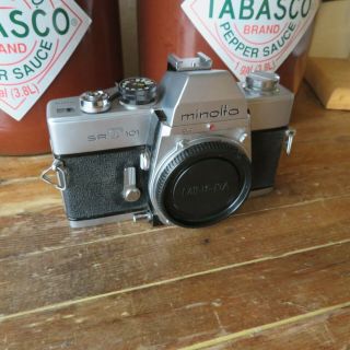 Vintage Minolta Srt - 101 Crc Slr 35mm Film Camera Body Only