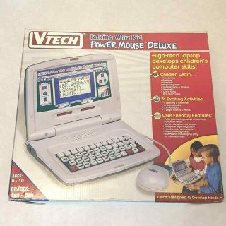 Vtech Talking Whiz Kid Power Mouse Deluxe Vintage Children 
