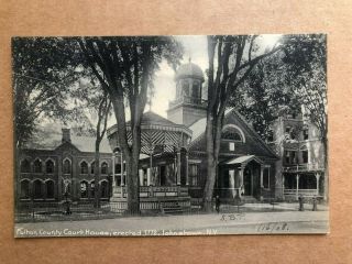 1908 Vintage Postcard Fulton County Court House,  Johnstown Ny Uncirculated