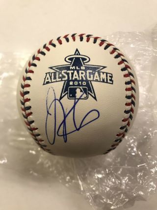Joey Votto Signed Autographed 2010 Mlb All Star Baseball Reds Angels Asg