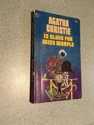 13 Clues For Miss Marple,  Agatha Christie,  1971,  Mmpb,  Mystery,  Vintage