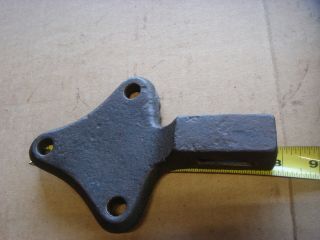Vintage Blacksmith Metalworking Tool Post Leg Vise Mounting Bracket
