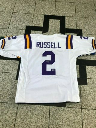 Jamarcus Russell Signed Lsu Tigers Jersey 1 Overall Pick 2007 Draft