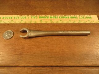 Vintage Par - X - Vrx 18 Open Flare Nut Wrench 9/16 " Sae By Snap - On Tools Usa