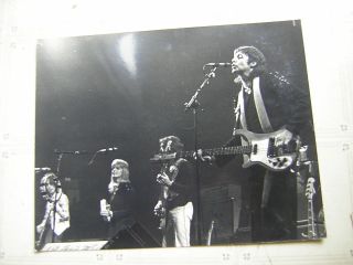 The Beatles Paul Mccartney &wings Unpublished Photo 11x14 1980 Vintage