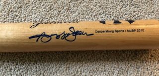Reggie Jackson York Yankees HOF Signed Autographed Mini Baseball Bat MLB JSA 2