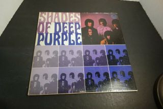 Deep Purple - Shades Of Deep Purple Vintage Vinyl Lp Tetragrammaton Records