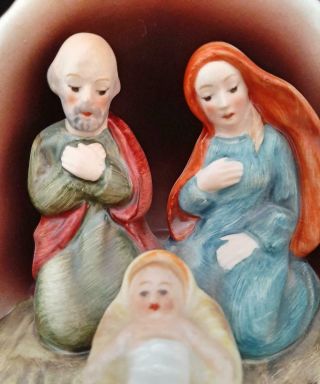 Vintage Sacrart Goebel Hummel Nativity Holy Family Christmas Bee Mark 2