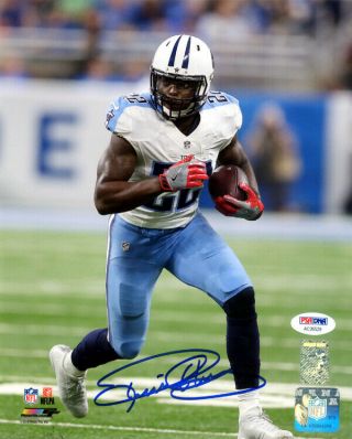 Derrick Henry Autographed Signed 8x10 Photo Tennessee Titans Psa/dna Itp 113488