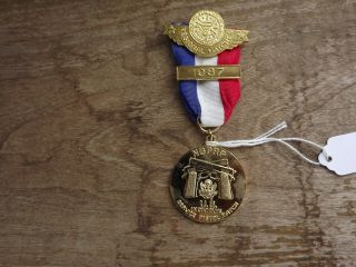 1987 Nbprp Regional Matches Us Individual Service Pistol Match Medal