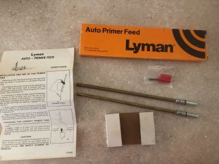 Lyman Spartan Auto - Primer Feed For Vintage Reloading Press 7728037