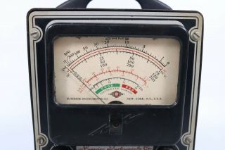 Vintage SICO 670 - A Superior Instruments Co.  OHMs Resistance Meter Tester 2