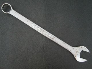 Vintage Craftsman =v= 1 - 5/16 " Sae Combination Wrench 44709 Usa